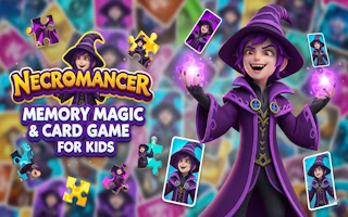 Necromancer Memory Magic & Card Game for Kids